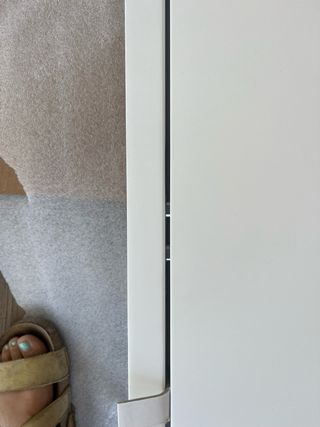 Puerta blindada nueva de iroko exterior