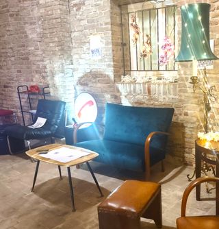 Divano vintage 2 posti anni 50