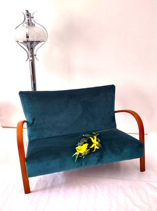 Divano vintage 2 posti anni 50