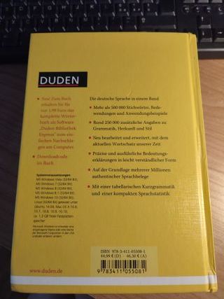Duden - dizionario monolingua tedesco