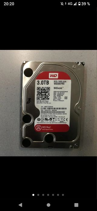 Discos duros segunda mano 3TB NAS
