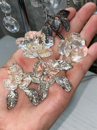 Mega lotto ceramiche Capodimonte e Swarovski