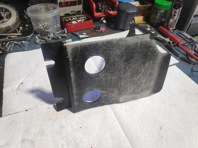 Cubre Carter aluminio pit bike