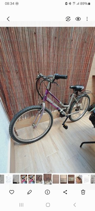 bicicleta de marchas