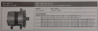 Alternador BH 0120689524