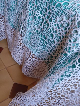Colcha de encaje chicchierino