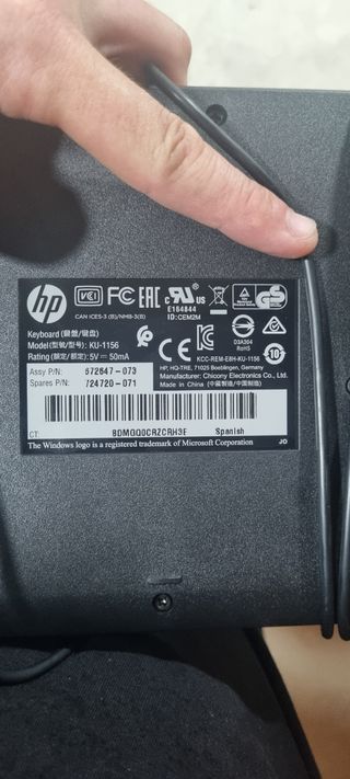 Teclado HP