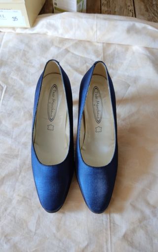 Zapatos de fiesta azules