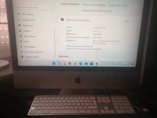 iMac 24 pulgadas 4 GB RAM + Windows 11 + Office