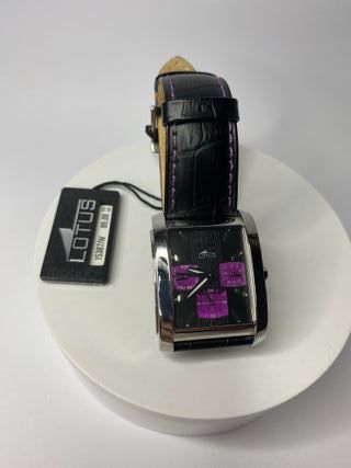 Reloj Lotus 15387/W Hombre Nuevo Cronógrafo Morado