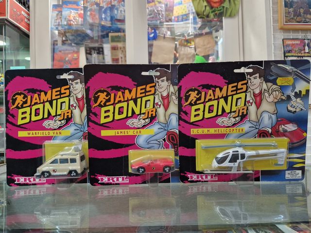James Bond Jr. ERTL Colección Completa 1992