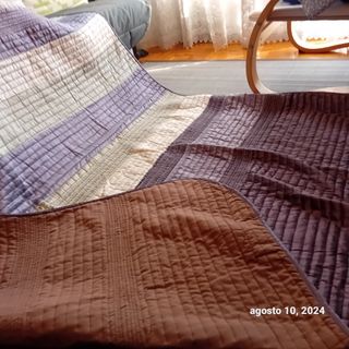 Colcha edredon, dos unidades