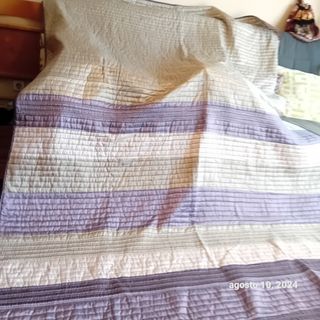 Colcha edredon, dos unidades