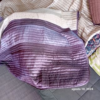 Colcha edredon, dos unidades