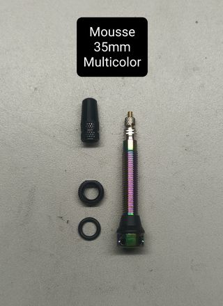 Valvula Tubeless Mousse Colores