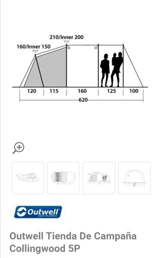 Tienda de campaña Outwell