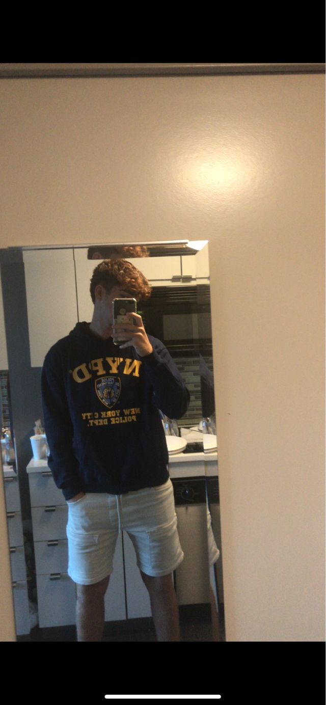 Pantalos cargo de chandal beige del pullandbear