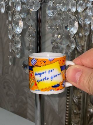 Lotto Tazzine Mignon Hello Kitty Auguri Tè Cinese