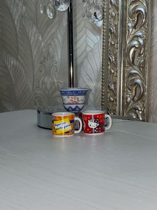 Lotto Tazzine Mignon Hello Kitty Auguri Tè Cinese