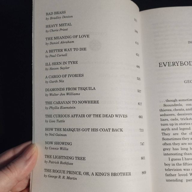 "Rogues" recopilación de George RR Martin