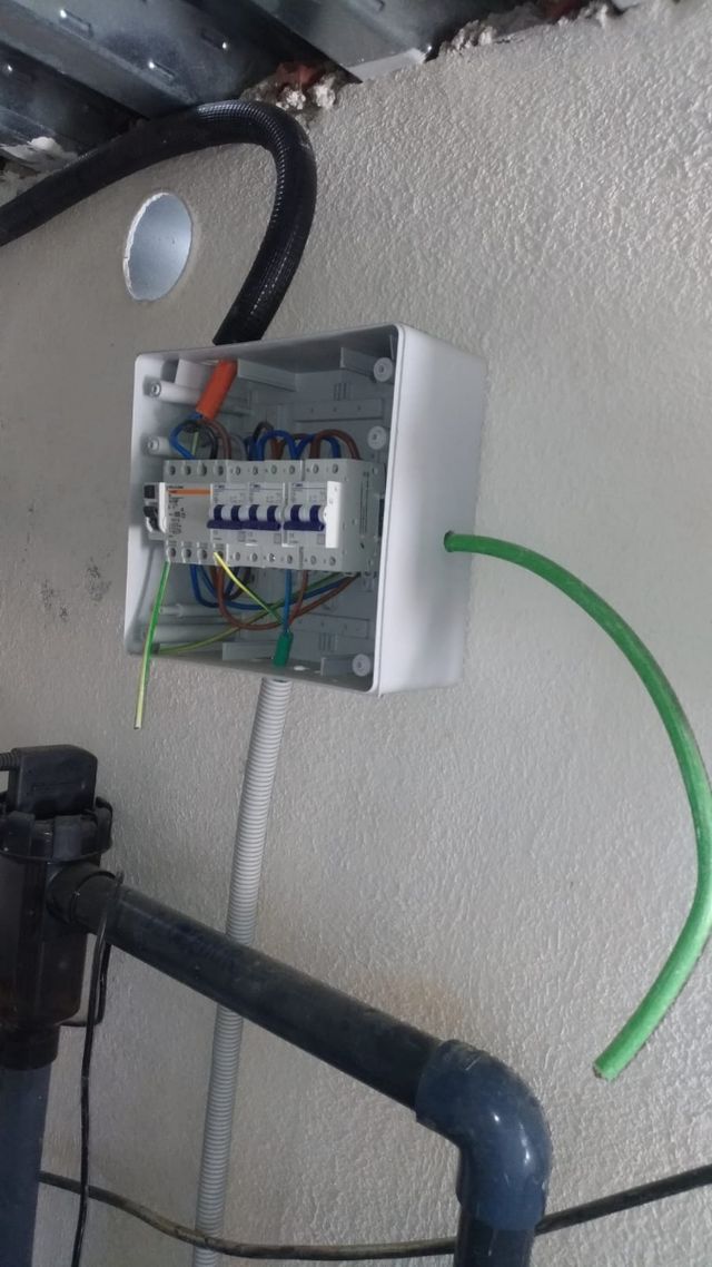 Trabajos de electricidad