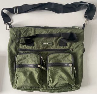 Bolsa para viaje u oficina verde