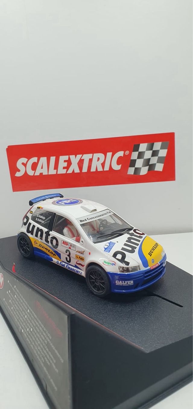 Scalextric fiat punto Vallejo