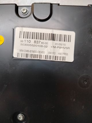 Cuadro de instrumentos Citroen C4