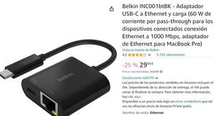 Adaptador Internet a iPhone-Mac-Windows-Android