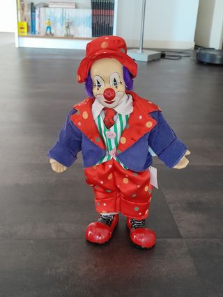 Pagliacci di porcellana vintage