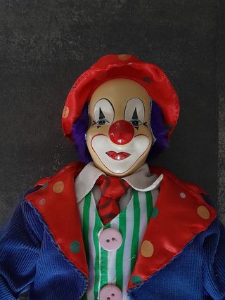 Pagliacci di porcellana vintage