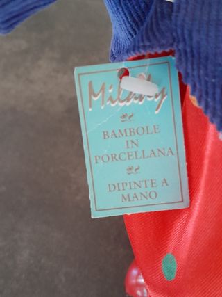 Pagliacci di porcellana vintage