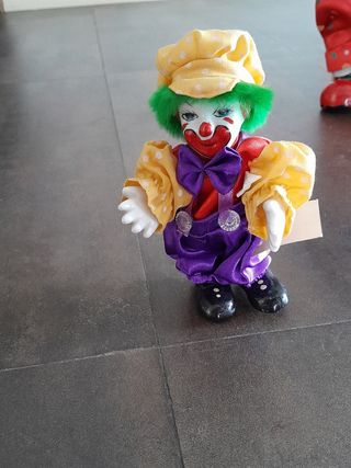 Pagliacci di porcellana vintage