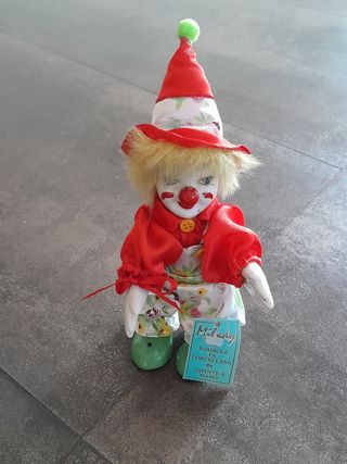 Pagliacci di porcellana vintage