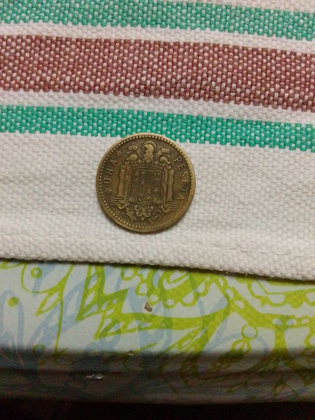 1 peseta franco año 1947