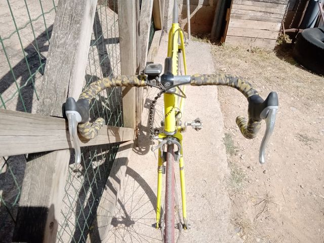 Bicicleta de carretera clásica