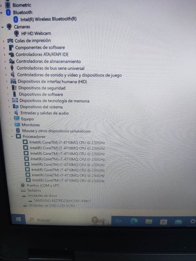 Portátil i7 16 GB RAM SSD Nvidia Quadro