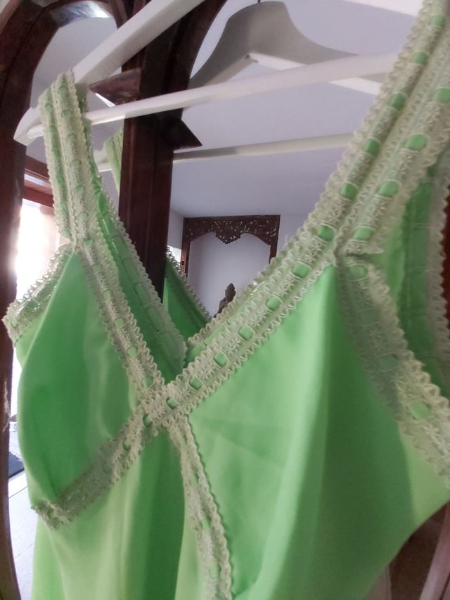 Camison verde lima precioso.