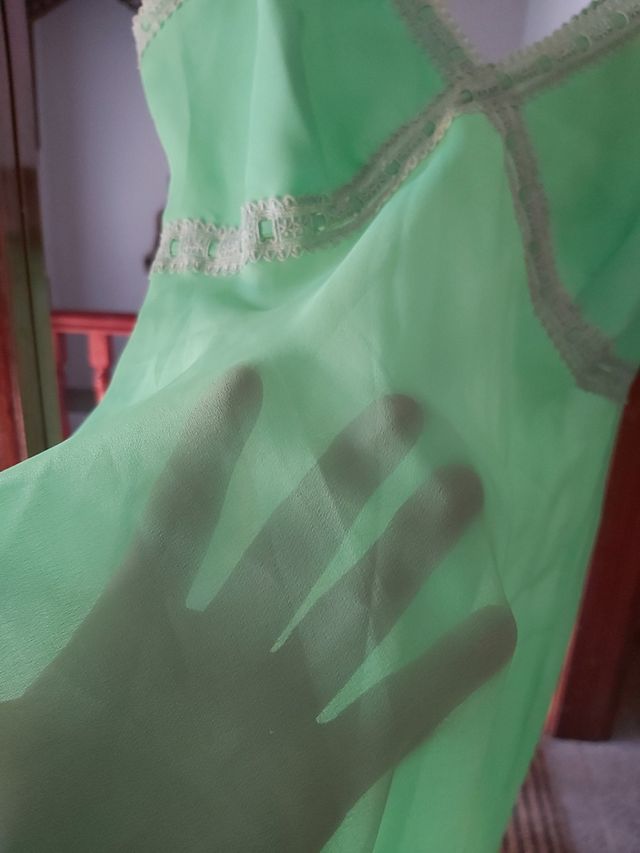 Camison verde lima precioso.