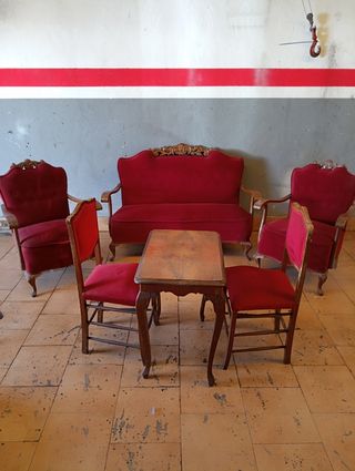 Tresillo antiguo