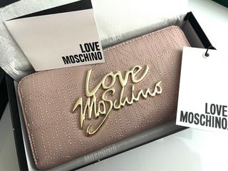 Love Moschino portafoglio rosa nuovo 