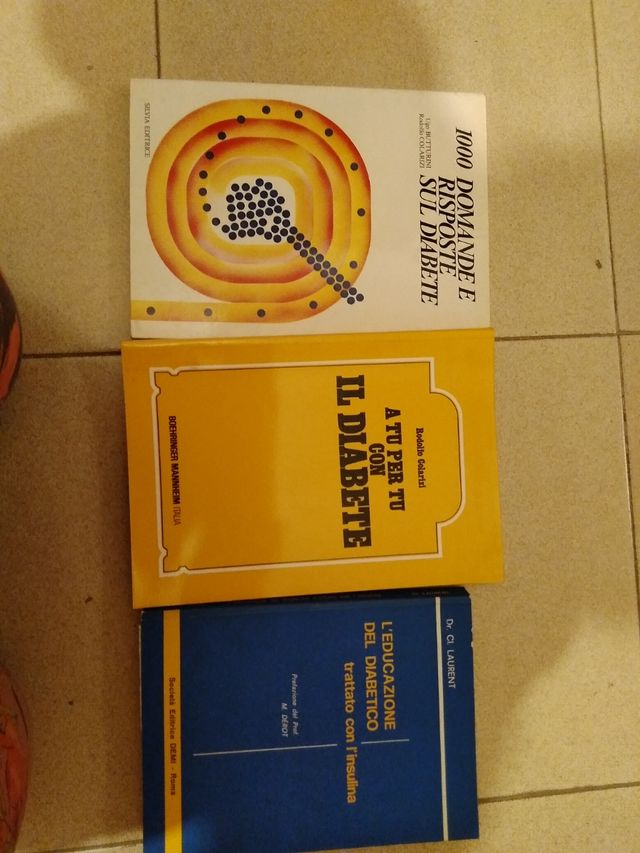 Libri vintage sul diabete