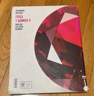 Libro fyq 4to eso editorial Edelvives