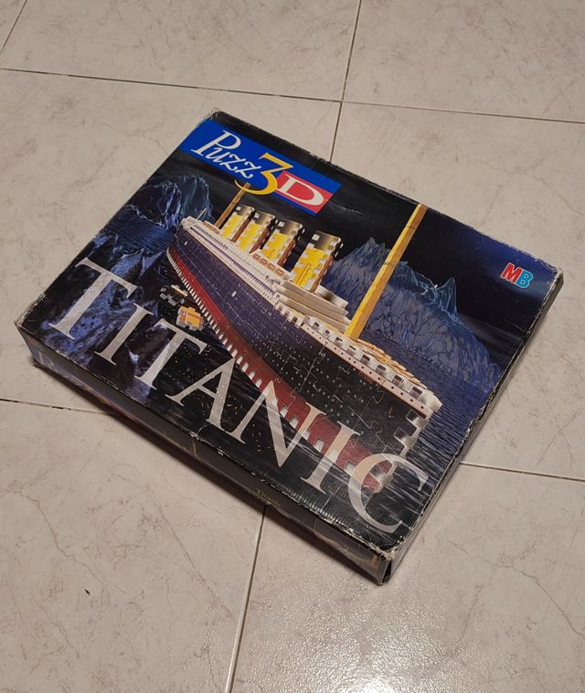 Puzzle 3D del Titanic 