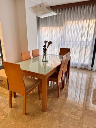 Mesa extensible salón