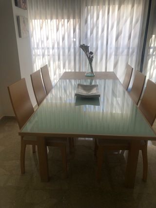 Mesa extensible salón