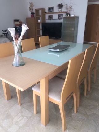 Mesa extensible salón