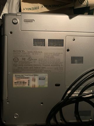 Ordenador portatil Sony VAIO