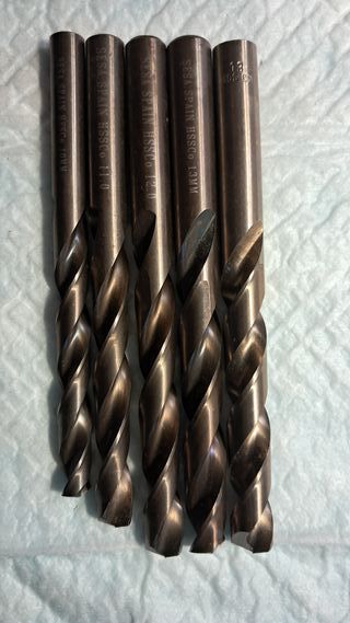 Brocas metal HSS cobalto profesionales