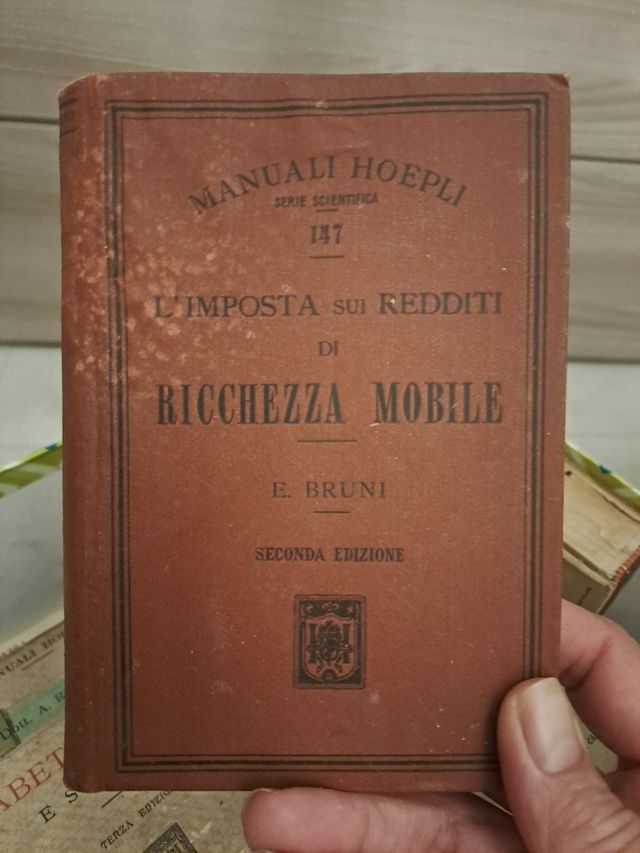 5 Hoepli prima e seconda edizione 